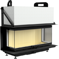 Камінна топка Gavryliv&Sons 34x120x34x54 фото Камінна топка Gavryliv&Sons 34x120x34x54 фото