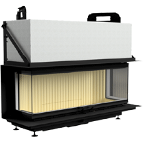 Камінна топка Gavryliv&Sons 34x140x34x54 фото Камінна топка Gavryliv&Sons 34x140x34x54 фото