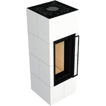 Піч опалювальна Gavryliv&Sons AP 40x80 фото Піч опалювальна Gavryliv&Sons AP 40x80 фото