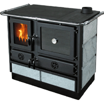 Піч опалювально-варильна MBS Thermo Magnum Stone фото Піч опалювально-варильна MBS Thermo Magnum Stone фото