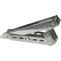 Кронштейн 500мм (для двостінних) для Ø200мм з нержавіючої сталі фото Кронштейн 500мм (для двостінних) для Ø200мм з нержавіючої сталі фото